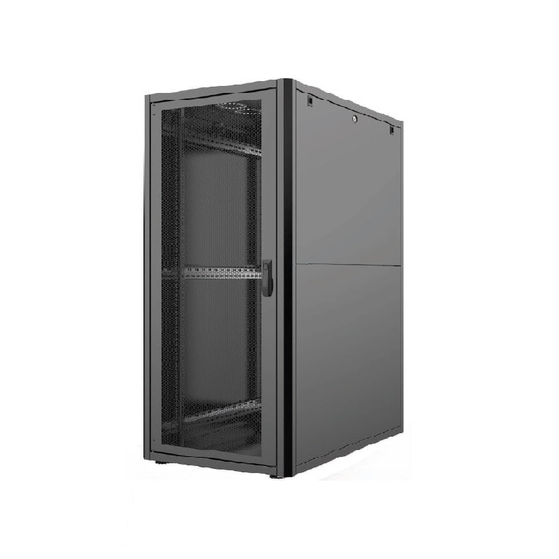 MIRSAN Επιδαπέδια καμπίνα 26U με βάθος 100 cm, Διάτρητες 1 FRONT 2 REAR - (GTN26U61.01_PRF63) - sentinet.gr