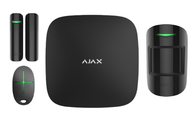 AJAX SYSTEMS - STARTER KIT PLUS BLACK - sentinet.gr