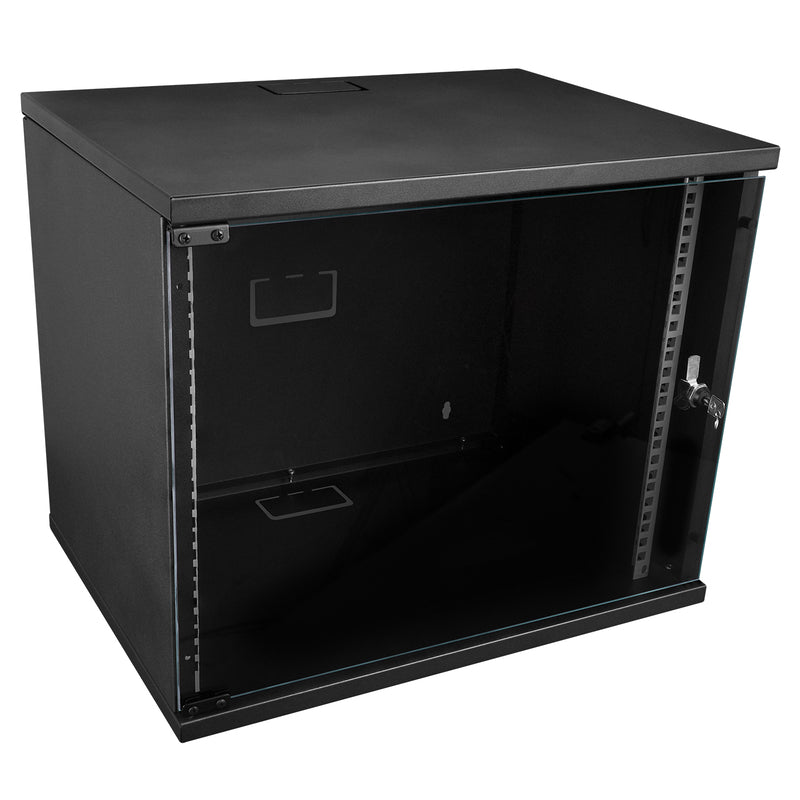 S-LINK Rack Επιτοίχιο 7U με βάθος 400 mm (BLACK) - (34386) - sentinet.gr