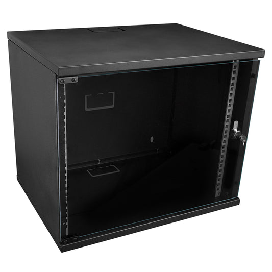 S-LINK Rack Επιτοίχιο 7U με βάθος 400 mm (BLACK) - (34386) - sentinet.gr
