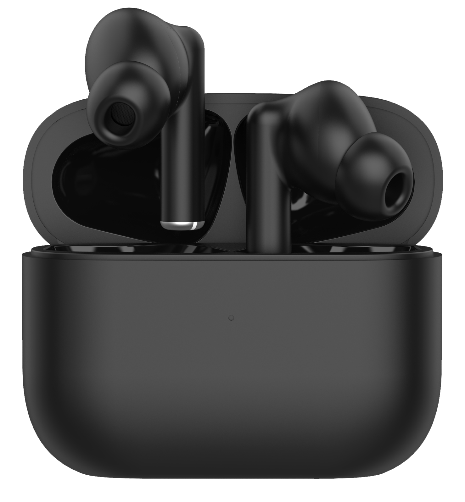 Lamtech Bluetooth 5.0 TWS Earphones With Charging Dock Black - (LAM021837) - sentinet.gr