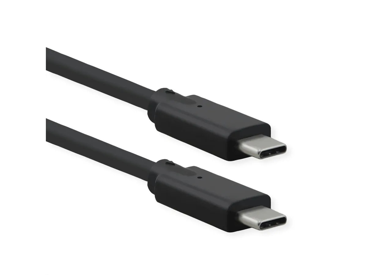 Roline USB 3.2 Cable Type-C male to USB Type-C male 1.5m 2x2 PD 20V/5A/100W - (11.02.9072) - sentinet.gr