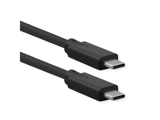 Roline USB 3.2 Cable Type-C male to USB Type-C male 1.5m 2x2 PD 20V/5A/100W - (11.02.9072) - sentinet.gr