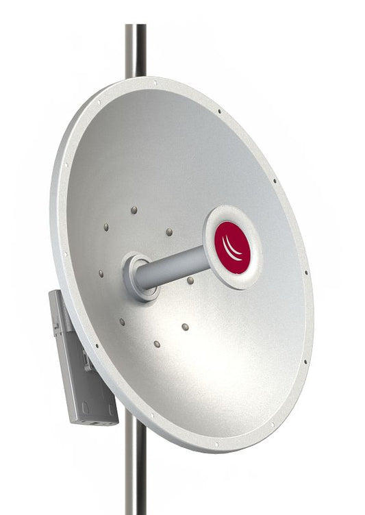 MikroTik MTAD-5G-30D3-PA, mANT30 PA, 5GHz 30dBi dish antenna with precision alignment mount - sentinet.gr
