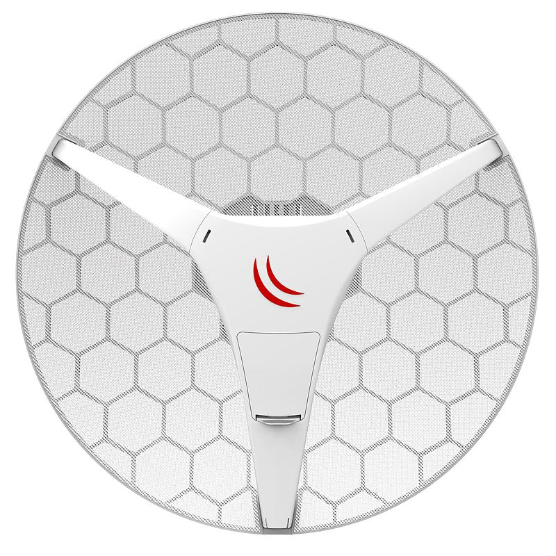MikroTik RBLHGG-60ad, LHG 60G, 1Gbit full duplex up to 1500m, Quad-Core 716MHz, 256MB, 1xGigabit, L3 - sentinet.gr