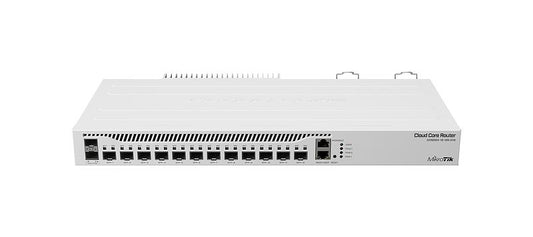 MikroTik CCR2004-1G-12S+2XS, 4x 1.7GHz, 4GB, 1xGigabit, 12xSFP+, 2x25G SFP28, Dual PSU, L6 - sentinet.gr