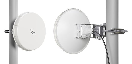 MikroTik nRAYG-60adpair, Wireless Wire nRAY, 60GHz, 1Gbit full duplex up to 1500m, Dual Core 1GHz, 256MB, 1xGigabit, L3, 2-Pack - sentinet.gr