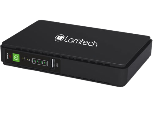 LAMTECH LAM021417 MINI DC UPS 30W 2.0A 9V/12V OUTPUT - sentinet.gr