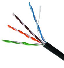 Καλώδιο U/UTP LDPE 4X2XAWG24 Cat5e SL200 Εξωτερικού Χώρου Μονόκλωνο - 11109014 - sentinet.gr