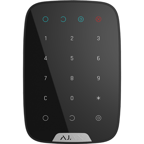 AJAX SYSTEMS - KEYPAD BLACK - sentinet.gr