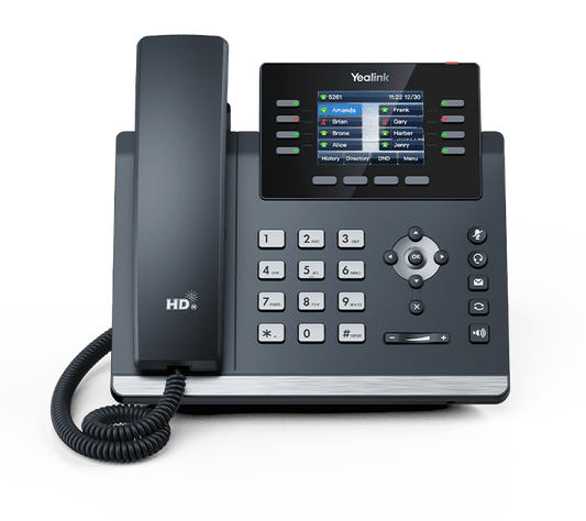 Yealink SIP-T44U Ultra-elegant Gigabit IP Phone - sentinet.gr