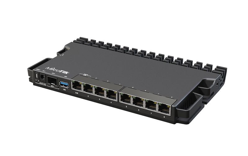 MikroTik RB5009UG+S+IN, 4x1.4GHz, 1GB, 7xGigabit, 1x2.5G, 1xSFP+, USB 3.0, L5 - sentinet.gr