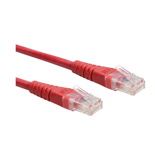 Roline UTP 1m Cat6 Red - (21.15.1531) - sentinet.gr