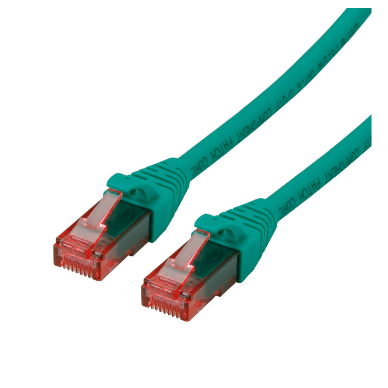 Roline UTP 2m Cat6 Green Component Level LSOH - (21.15.2532) - sentinet.gr