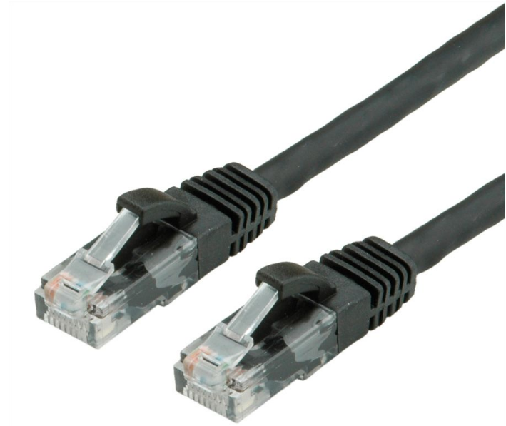 VALUE UTP 1m Cat6a Black - (21.99.1461) - sentinet.gr