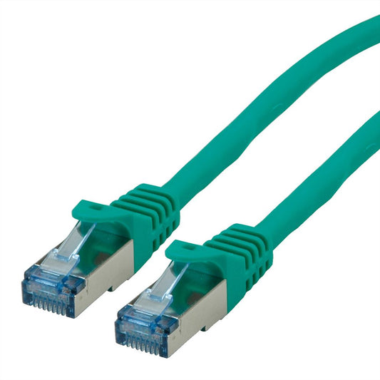 Roline SFTP 0.5m Cat6a Green - (21.15.2830) - sentinet.gr