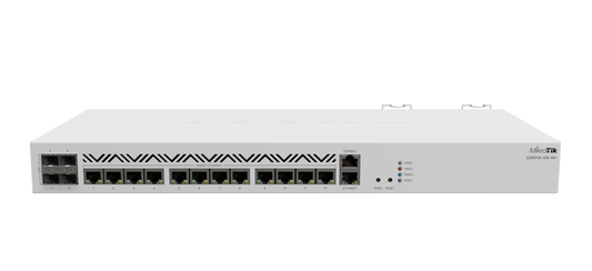 MikroTik CCR2116-12G-4S+, 16x 2.0GHz, 16GB, 12xGigabit, 4xSFP+, Dual PSU, L6 - sentinet.gr