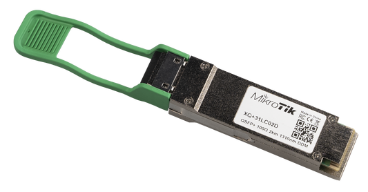 MikroTik XQ+31LC02D, 100Gbps QSFP28 module SM 2km - sentinet.gr