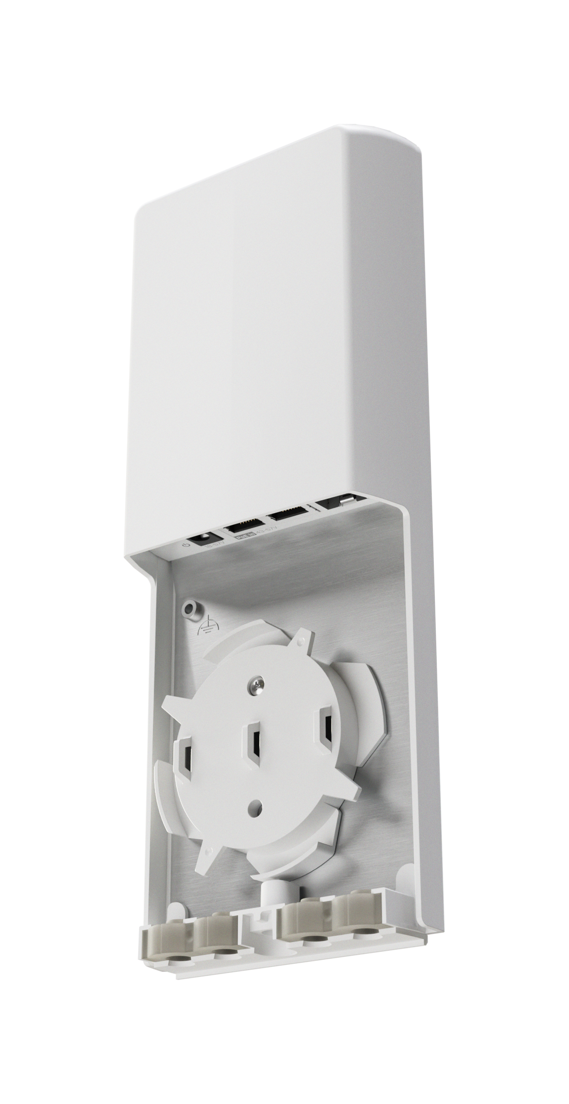 MikroTik FTC11XG, Fiber to Copper converter SFP+ to 10G Ethernet, Outdoor case, DC jack, PoE-IN 802.3bt - sentinet.gr