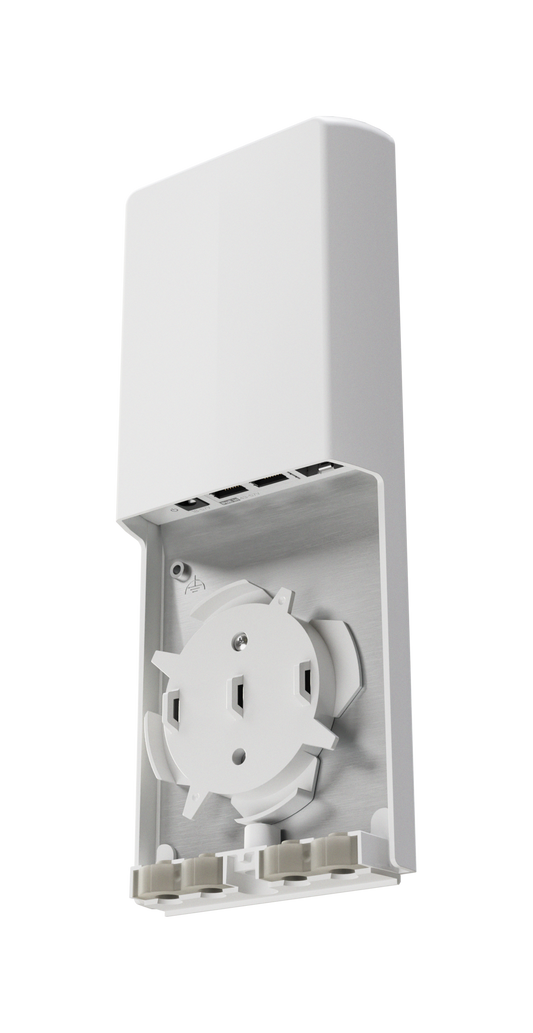 MikroTik FTC11XG, Fiber to Copper converter SFP+ to 10G Ethernet, Outdoor case, DC jack, PoE-IN 802.3bt - sentinet.gr