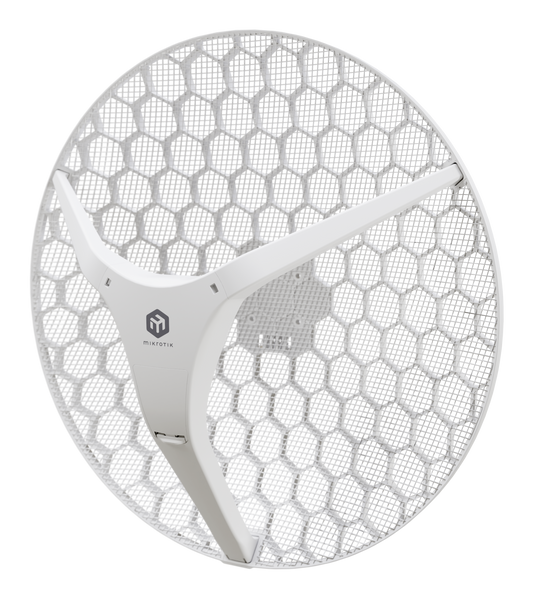 MikroTik LHG-5axD-XL, LHG XL 5 ax, 27dBi, 24dBm, Dual-Core 800MHz, 256MB, 2x2 @ 5GHz, Wi-Fi 6, 1xGigabit, L3 - sentinet.gr