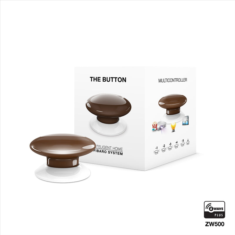 FIBARO The Button (Brown) - sentinet.gr
