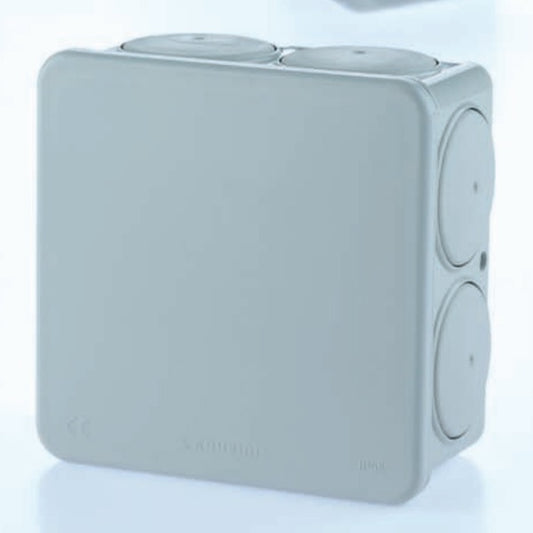 Στεγανό Tετράγωνο Κουτί Διακλαδώσεως CONDUR Φ16/20 67x67mm - sentinet.gr