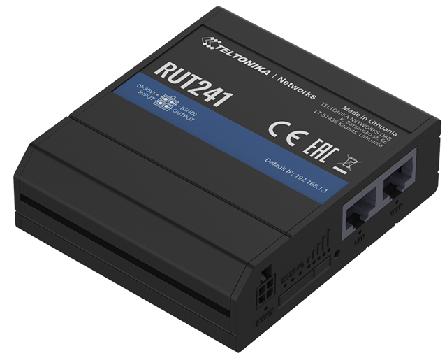 Teltonika RUT241 4G/LTE Router - sentinet.gr