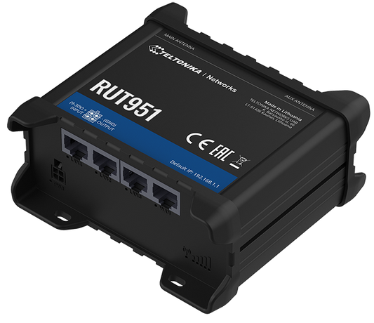 Teltonika RUT951 4G/LTE Router Dual SIM - sentinet.gr