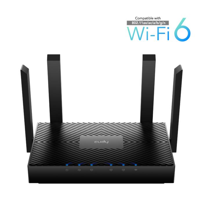 Cudy WR3000, AX3000 Gigabit Dual Band Wi-Fi 6 Router - sentinet.gr