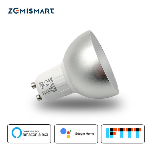 Gu10 WiFi Bulb Alexa Google Home Assistant IFTTT Tuya Smart Life APP Remote Control RGB LED Light Dimmer Lamp Ampoule Led GU10 - sentinet.gr