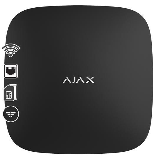 AJAX SYSTEMS - HUB 2 PLUS BLACK - sentinet.gr