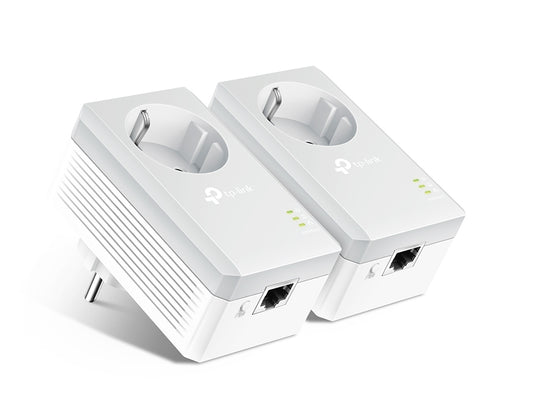 TP-Link TL-PA4010P KIT v6.0, AV600 Passthrough Powerline KIT - sentinet.gr