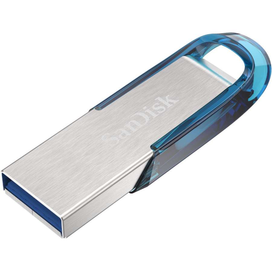 SanDisk USB 3.0 Ultra Flair 64GB Blue - (SDCZ73-064G-G46B) - sentinet.gr