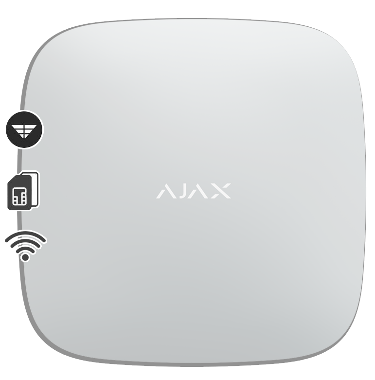 AJAX SYSTEMS - HUB 2 PLUS WHITE - sentinet.gr