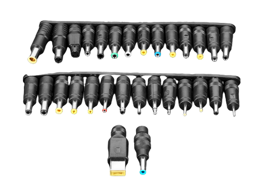 30 Piece 5.5 to 2.1mm to DC Barrel Jack Adapter Kit - sentinet.gr
