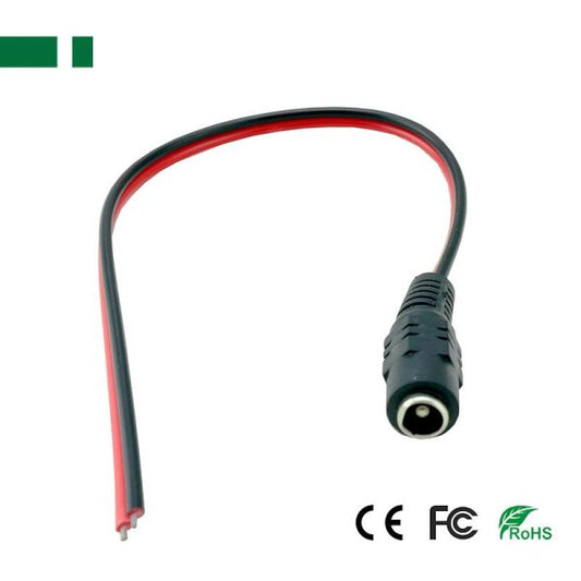 Καλώδιο τροφοδοσίας DC θηλυκό (2,1mm / 5,5mm) - sentinet.gr