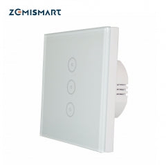 WiFi Γυάλινος Τριπλός Διακόπτης Φωτισμού (EU) - sentinet.gr