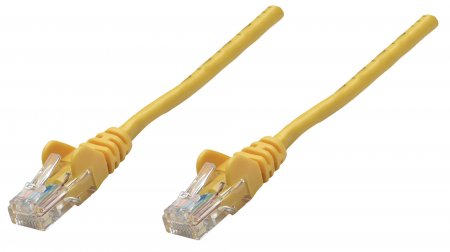 Intellinet UTP 0.25m Cat6 Yellow - (730808) - sentinet.gr