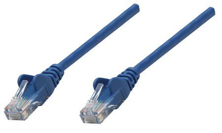 Intellinet UTP 0.25m Cat6 Blue - (739931) - sentinet.gr