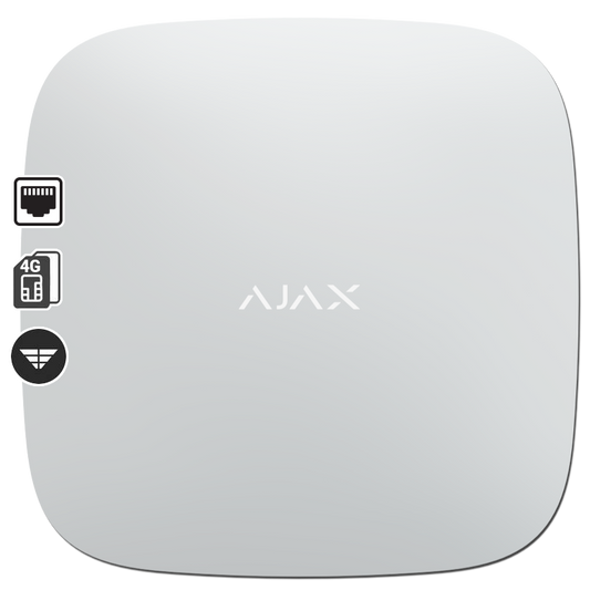 AJAX SYSTEMS - HUB 2 (4G) WHITE - sentinet.gr