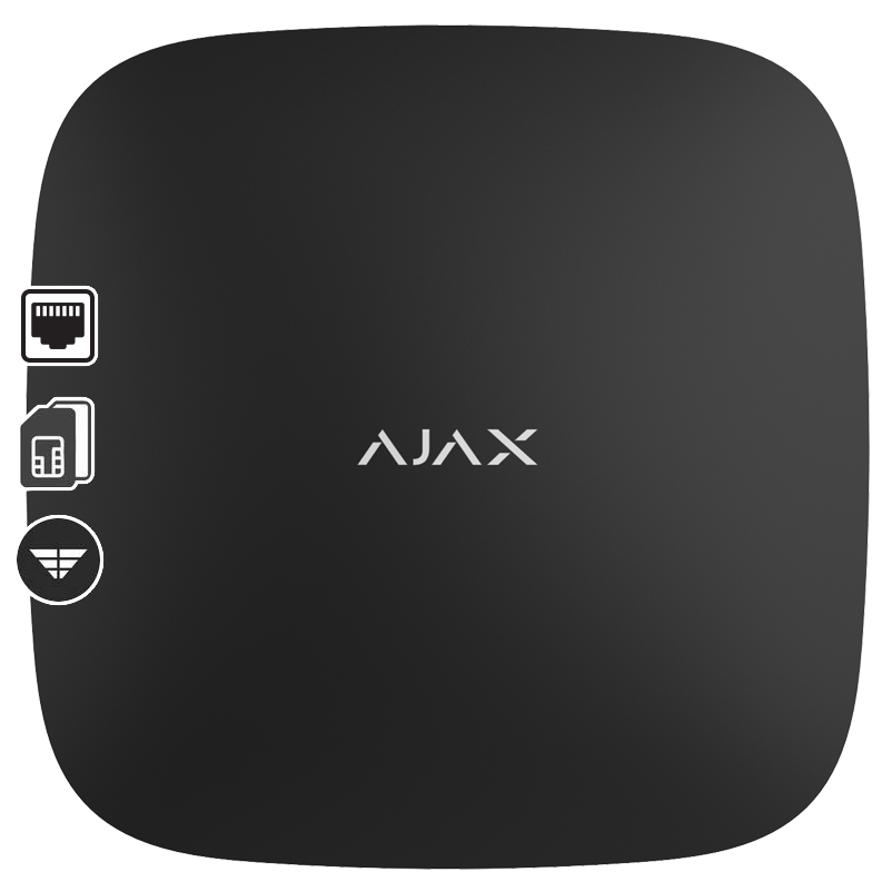 AJAX SYSTEMS - HUB 2 BLACK - sentinet.gr