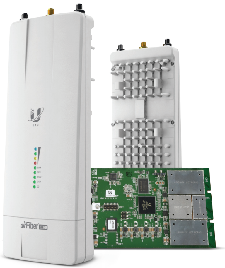 Ubiquiti AF-5XHD, AirFiber 5XHD, 29dBm, 1xGigabit, 1xEthernet, 1+ Gbps, 100+ km - sentinet.gr