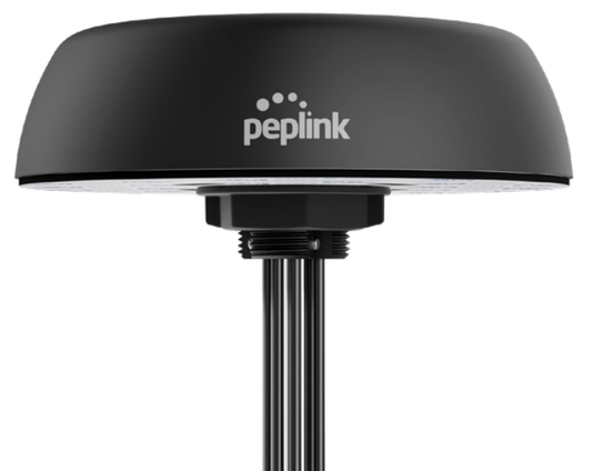 Peplink Mobility 42G, 4xLTE/5G, 2x Wi-Fi, 1xGPS 600-6000MHz, IP68, SMA male (Cellular, GPS), RP-SMA male (Wi-Fi), Black, 2m - (ANT-MB-42G-S-B-6) - sentinet.gr