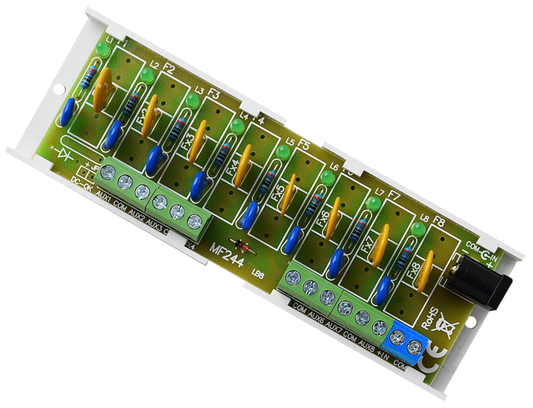 PULSAR AWZ579, Πλακέτα διανομής τάσης DC 1 εισόδου και 8 εξόδων - sentinet.gr