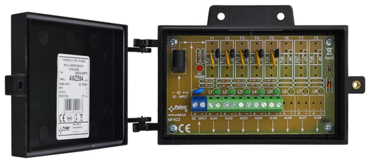 PULSAR AWZ594, Πλακέτα διανομής τάσης DC 1 εισόδου και 5 εξόδων - sentinet.gr