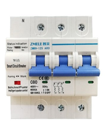 Zemismart WiFi Relay Tuya Smart Life APP Control Smart Home Timer Remote Control (3P-16A) - sentinet.gr