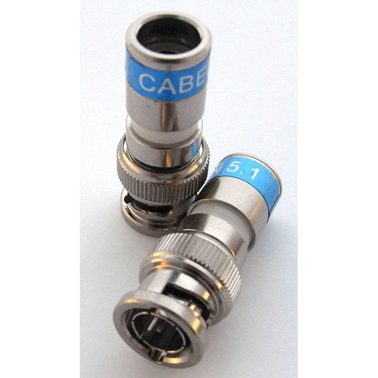 CABELCON 5.1 BNC αρσενικό συμπίεσης BNCC703SL CAVEL για καλώδια RG59 - 6,00mm - sentinet.gr