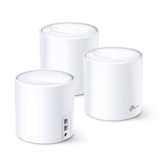 TP-Link Deco X60(3-pack) v4.20, AX5400 Whole Home Mesh Wi-Fi 6 System - sentinet.gr