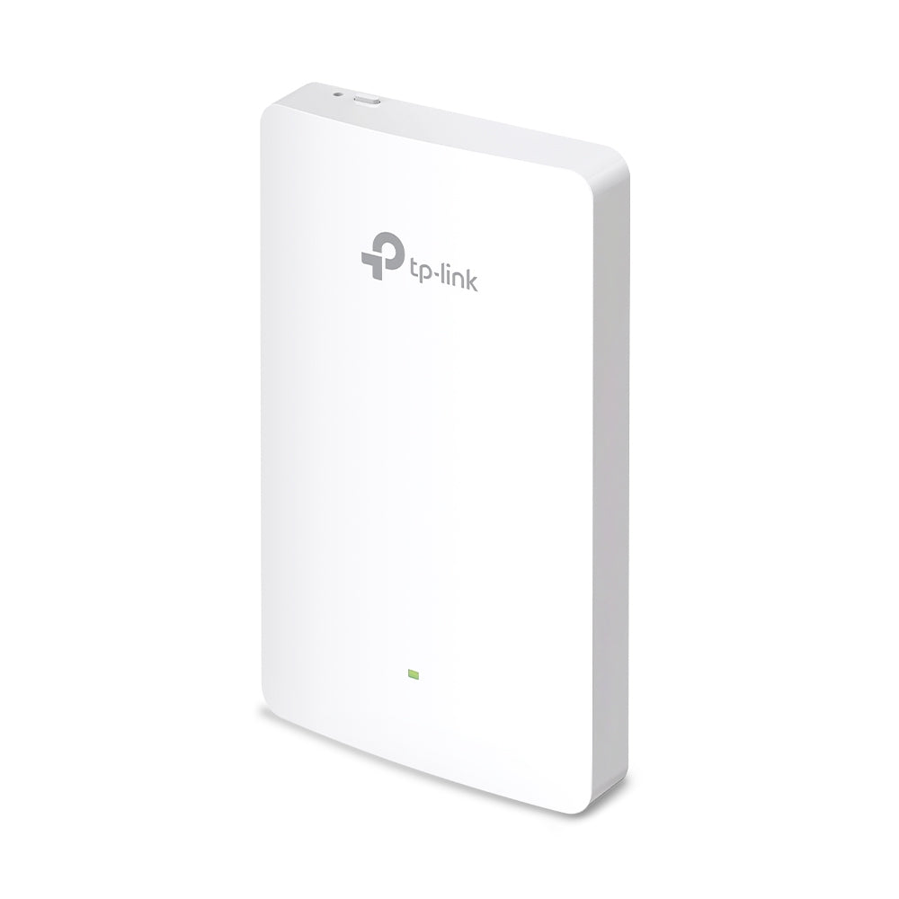 TP-Link EAP615-Wall v1.0, WiFi 6, 2x3dBi, 574Mbps, 2x2 @ 2.4GHz & 2x4dBi, 1201Mbps, 2x2 @ 5GHz, 4xGigabit, 802.3af/at - sentinet.gr